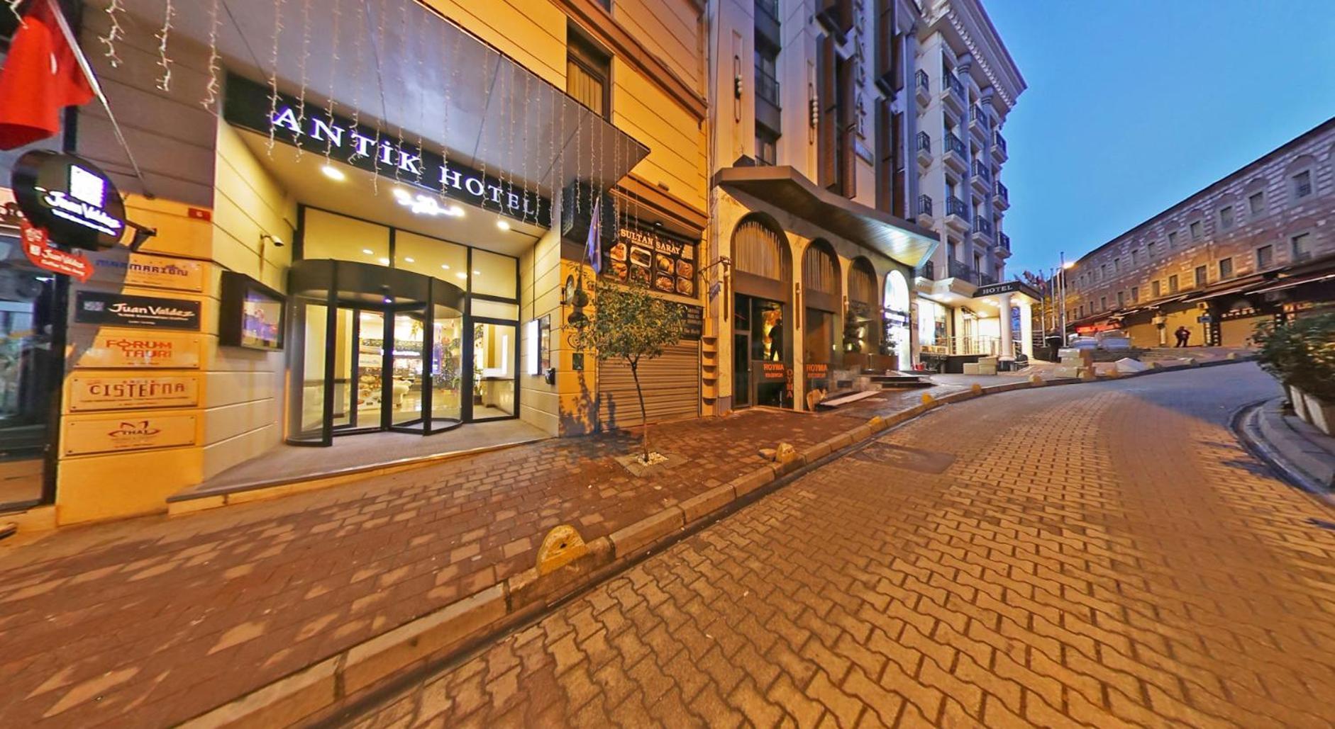 Antik Hotel Istanbul Istambul Exterior foto